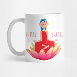 Inhale Exhale Mug